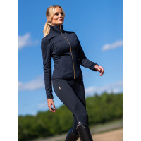Leggings da equitazione da donna Equestrian Stockholm Supreme Tutto nero Leggings da equitazione da donna Equestrian Stockholm Supreme Tutto nero