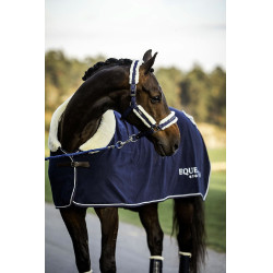 Capezza e lunghina Equestrian Stockholm con pelliccia Marina Blu marino
