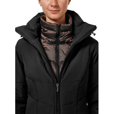 Cappotto invernale lungo Equestrian Stockholm Denali donna Mocha moderno Cappotto invernale lungo Equestrian Stockholm Denali donna Mocha moderno