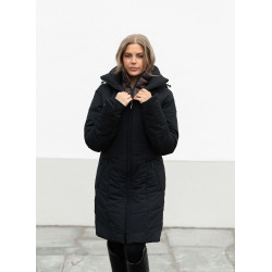 Cappotto invernale lungo Equestrian Stockholm Denali donna Mocha moderno Cappotto invernale lungo Equestrian Stockholm Denali donna Mocha moderno