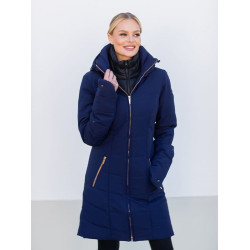 Cappotto invernale lungo Equestrian Stockholm Denali donna Laguna blush