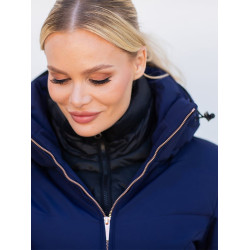 Cappotto invernale lungo Equestrian Stockholm Denali donna Laguna blush