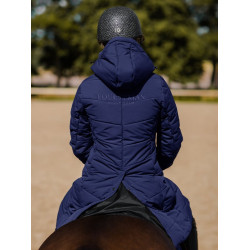 Cappotto invernale lungo Equestrian Stockholm Denali donna Laguna blush