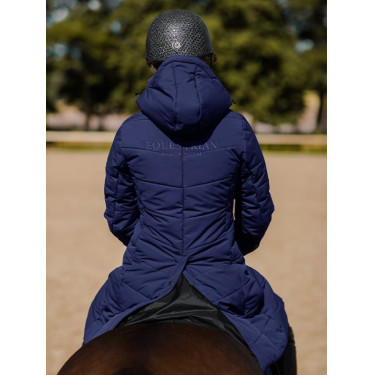 Cappotto invernale lungo Equestrian Stockholm Denali donna Laguna blush