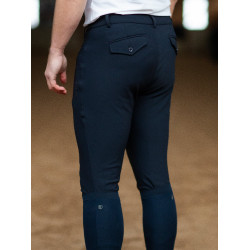 Pantaloni da equitazione Equestrian Stockholm Active da uomo Marina Blu marino