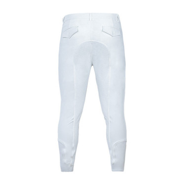Pantaloni da equitazione Equestrian Stockholm Active da uomo Bianco