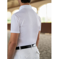 Pantaloni da equitazione Equestrian Stockholm Active da uomo Bianco