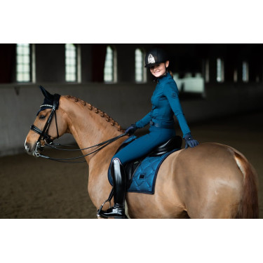 Pantaloni da equitazione Equestrian Stockholm Elite donna Prateria blu