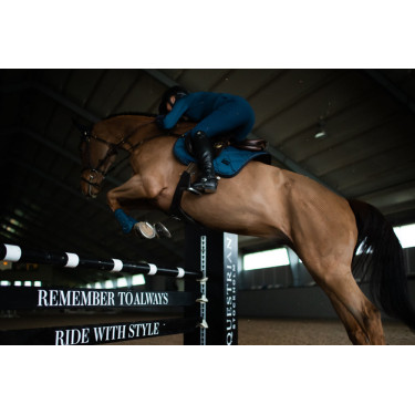 Pantaloni da equitazione Equestrian Stockholm Elite donna Prateria blu