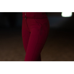 Pantaloni da equitazione Equestrian Stockholm Elite donna Bordeaux