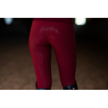 Pantaloni da equitazione Equestrian Stockholm Elite donna Bordeaux