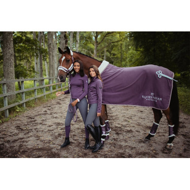 Pantaloni da equitazione Equestrian Stockholm Elite donna Grigio