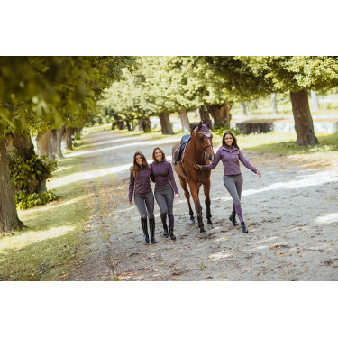 Pantaloni da equitazione Equestrian Stockholm Elite donna Grigio