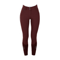 Pantaloni da equitazione Equestrian Stockholm Elite donna Merlot Rosso