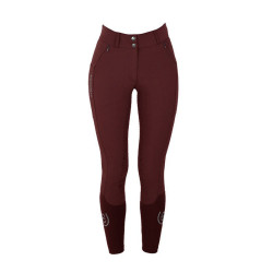 Pantaloni da equitazione Equestrian Stockholm Elite donna Merlot Rosso