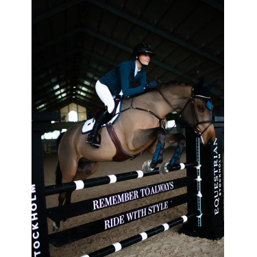 Pantaloni da equitazione Equestrian Stockholm Elite donna Perfezione bianca Bianco