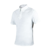 Polo da concorso Equestrian Stockholm Divine Motion uomo maniche corte Bianco Polo da concorso Equestrian Stockholm Divine Motion uomo maniche corte Bianco