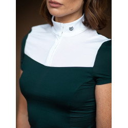 Polo da gara Equestrian Stockholm Fine Line donna maniche corte Lunedì drammatico