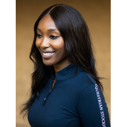 Polo a maniche lunghe Equestrian Stockholm Power donna Tecnologia moderna marina