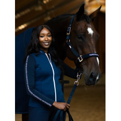 Polo a maniche lunghe Equestrian Stockholm Power donna Tecnologia moderna marina