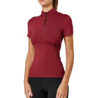 Polo UV Protection Equestrian Stockholm a maniche corte da donna Nero edizione