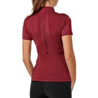 Polo UV Protection Equestrian Stockholm a maniche corte da donna Nero edizione