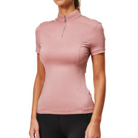 Polo UV Protection Equestrian Stockholm a maniche corte da donna Rosa