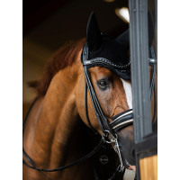 Protezione per il noseband Equestrian Stockholm Nero