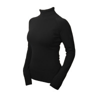 Maglione a collo alto lavorato a maglia Equestrian Stockholm da donna Nero edizione Maglione a collo alto lavorato a maglia Equestrian Stockholm da donna Nero edizione