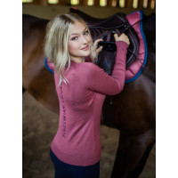 Maglione lavorato a maglia con collo rotondo Equestrian Stockholm donna Rosa intramontabile Maglione lavorato a maglia con collo rotondo Equestrian Stockholm donna Rosa intramontabile