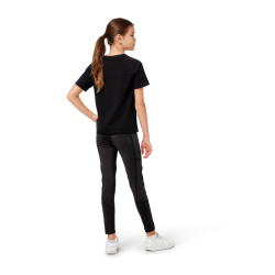 T-shirt Equestrian Stockholm a maniche corte Young Rider Nero