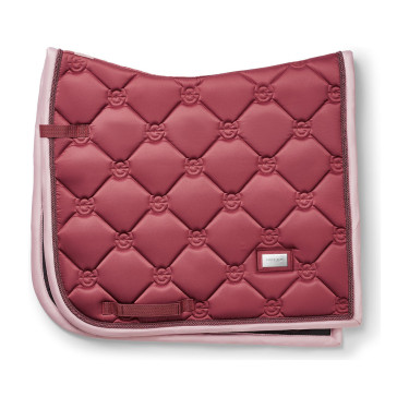Sottosella da dressage Equestrian Stockholm Rosa ambra Bianco