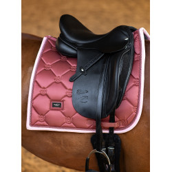 Sottosella da dressage Equestrian Stockholm Rosa ambra Bianco