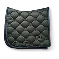 Sottosella da dressage Equestrian Stockholm Tutto nero scintillante