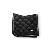 Sottosella da dressage Equestrian Stockholm Tutto nero scintillante