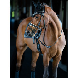 Sottosella da dressage Equestrian Stockholm Nero edizione