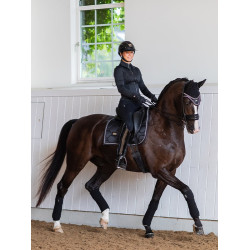 Sottosella da dressage Equestrian Stockholm Nero edizione