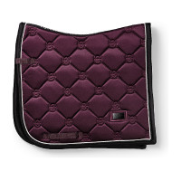 Sottosella da dressage Equestrian Stockholm Tutto nero scintillante