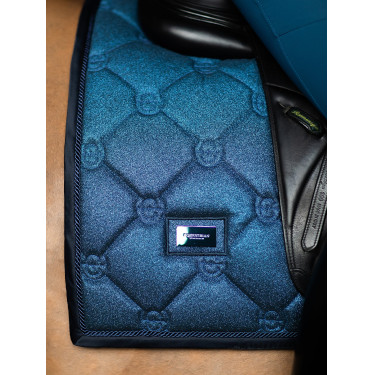 Sottosella da dressage Equestrian Stockholm Prato blu scintillante