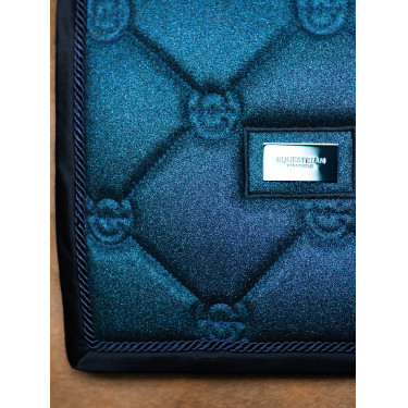Sottosella da dressage Equestrian Stockholm Prato blu scintillante