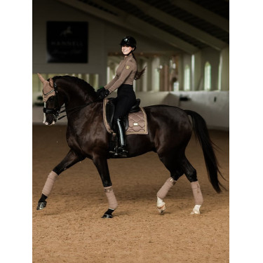 Sottosella da dressage Equestrian Stockholm Champagne Beige
