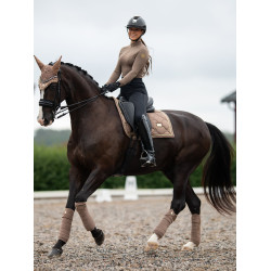 Sottosella da dressage Equestrian Stockholm Champagne Beige
