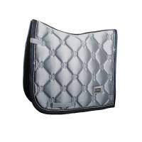 Sottosella da dressage Equestrian Stockholm Tutto nero scintillante