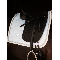 Sottosella da dressage Equestrian Stockholm Bianco scintillante