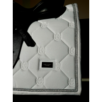 Sottosella da dressage Equestrian Stockholm Tutto nero scintillante