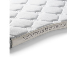 Sottosella da dressage Equestrian Stockholm Bianco scintillante
