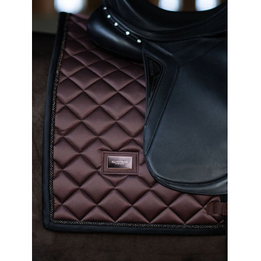 Sottosella da dressage Equestrian Stockholm Bagliore infinito Marrone