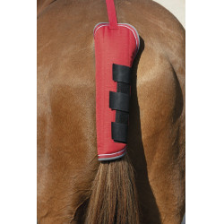 Proteggi-coda Equithème Tyrex 1200D Rosso / grigio