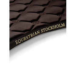 Sottosella da dressage Equestrian Stockholm Marrone dorato