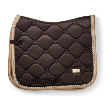 Sottosella da dressage Equestrian Stockholm Marrone dorato